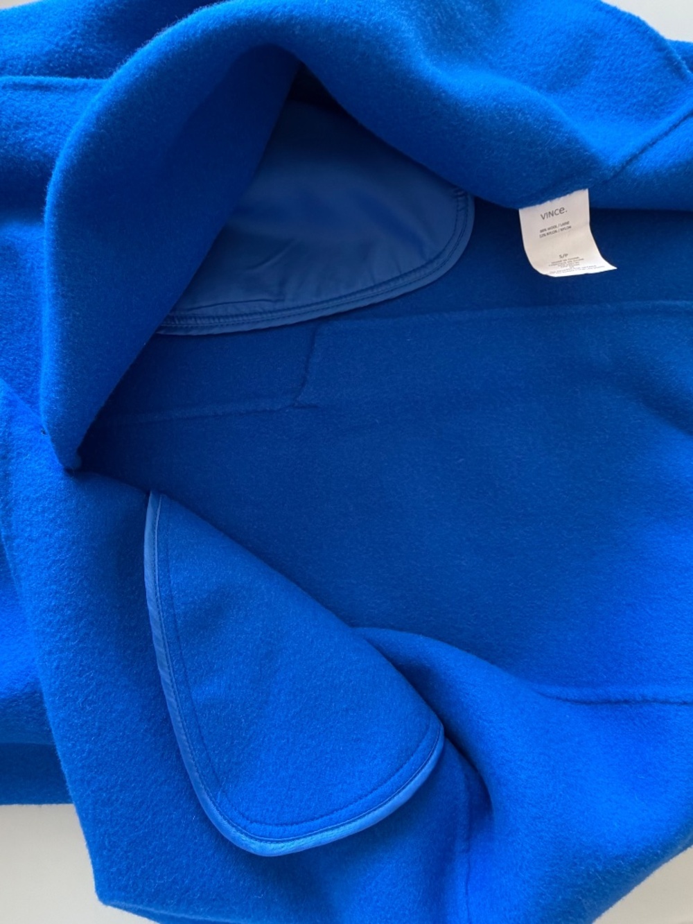 VINCE Wool-Blend Long Coat - Picture 5 of 5